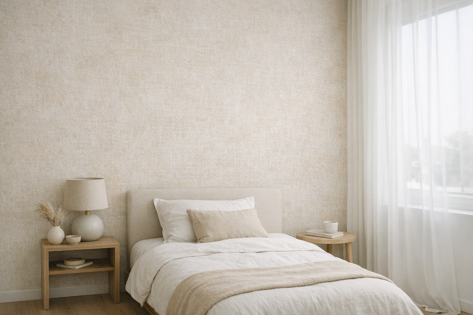 Arte behang in kleine ruimte