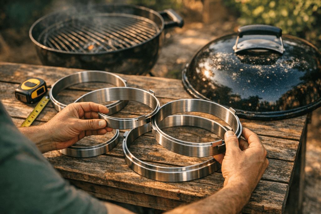 Hoe kies je de juiste maat grillring voor jouw BBQ (en waar moet je op letten bij materiaal en compatibiliteit)?
